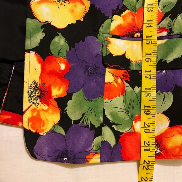 Cotton Floral spring jacket by Sandra. 12 petite. - Picture 8 of 8